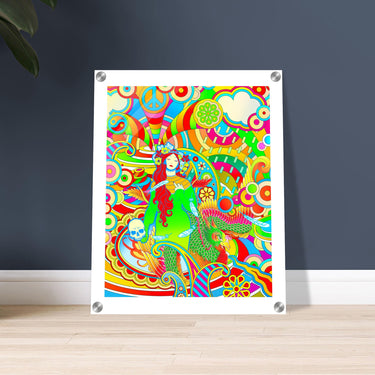 Acid Rain Acrylic Print - Spork Fine Art USA