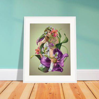 Where Flowers Bloom So Does Hope 2 Wooden Framed Print - Spork Fine Art USA