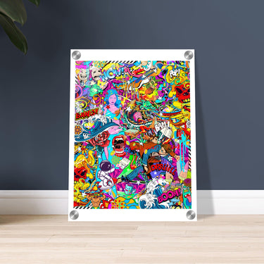 Democratic & Nondiscriminatory Acrylic Print - Spork Fine Art USA