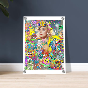 High Confidence Acrylic Print - Spork Fine Art USA