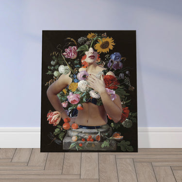 Bloom Where You’re Planted Canvas - Spork Fine Art USA