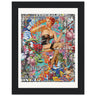 Any Town USA Wooden Framed Print - Spork Fine Art USA