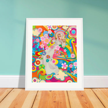 Propaganda For Good Wooden Framed Print - Spork Fine Art USA