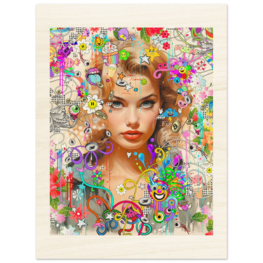 Owning Wood Print - Spork Fine Art USA