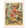 Under The Sea Reptile Butcher Shop Wood Print - Spork Fine Art USA