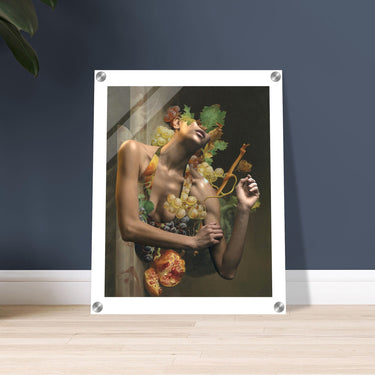 All About It Acrylic Print - Spork Fine Art USA
