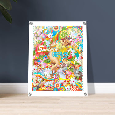 Summer Dreams Acrylic Print - Spork Fine Art USA
