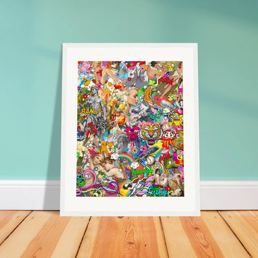 Bring Life With You Wooden Framed Print - Spork Fine Art USA