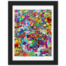 Democratic & Nondiscriminatory Wooden Framed Print - Spork Fine Art USA