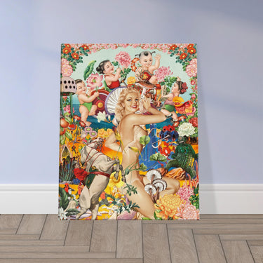 A Dash Of Truth A Pinch Of Fantasy Canvas - Spork Fine Art USA