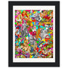 Charitable Deceptions Wooden Framed Print - Spork Fine Art USA
