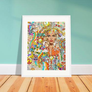 No Greater Gift Wooden Framed Print - Spork Fine Art USA
