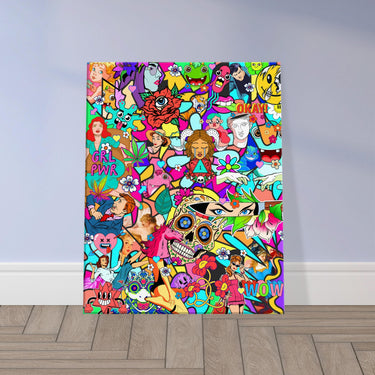 Girl Power Canvas - Spork Fine Art USA