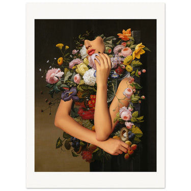 Lips Spoken Print - Spork Fine Art USA