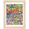 I’ve Been Thinking A Lot Wooden Framed Print - Spork Fine Art USA