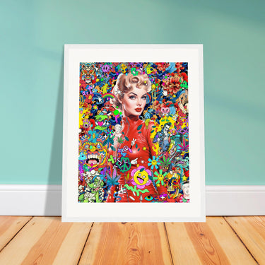 No Sorry Wooden Framed Print - Spork Fine Art USA