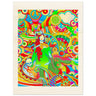Acid Rain Wood Print - Spork Fine Art USA