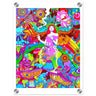 Psychedelic Angel Acrylic Print - Spork Fine Art USA