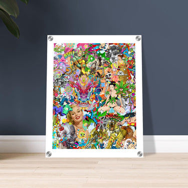 Elastic Soul Acrylic Print - Spork Fine Art USA