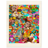 Super Trip Wood Print - Spork Fine Art USA