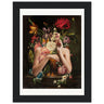 Show Up Wooden Framed Print - Spork Fine Art USA