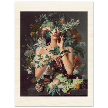 Fleeting Nature Wood Print - Spork Fine Art USA